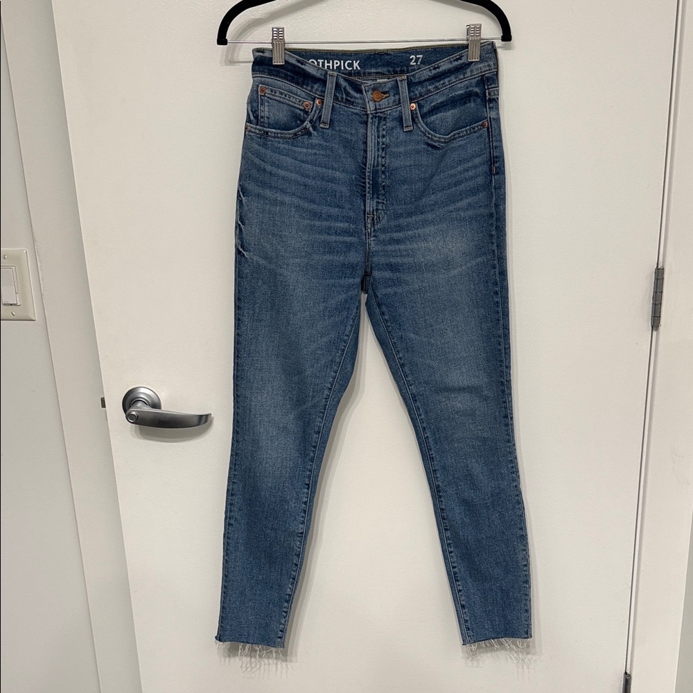 J. Crew Classic Denim Skinny Toothpick Jeans